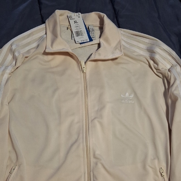 Adidas Cream firebird Track Jacket - Picture 2 of 4